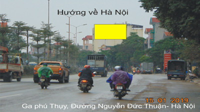 Vị trí Ga Phú Thụy, Đường Nguyễn Đức Thuận, Hà Nội